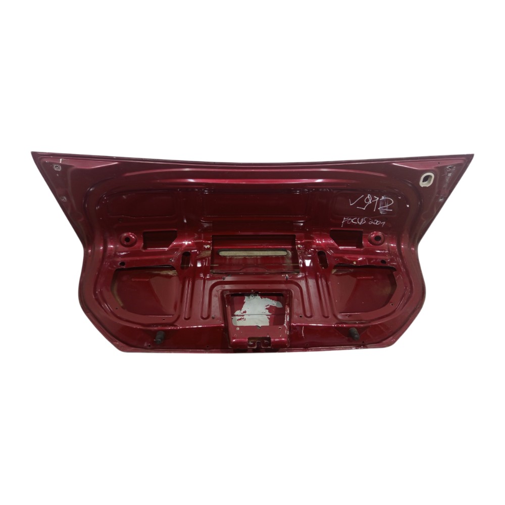 Tampa Traseira Ford Focus Sedan 2001 A 2007 Vermelho 2