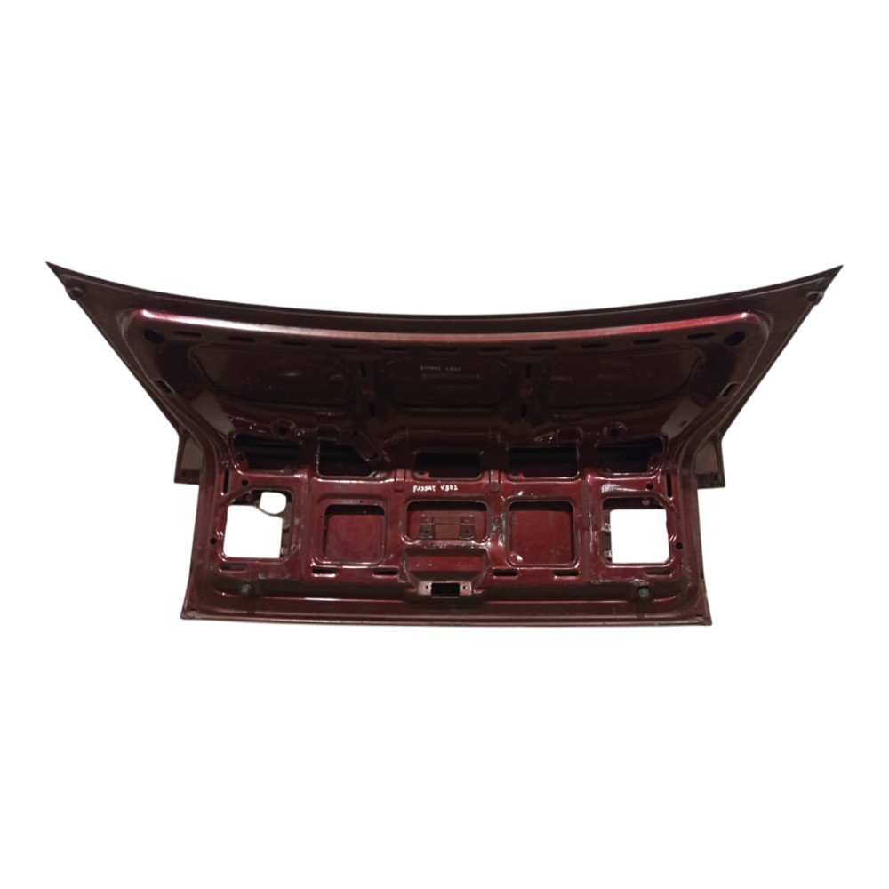 Tampa Traseira Porta Malas Passat Alemão 1999 2000 A 2005 Vermelho 4