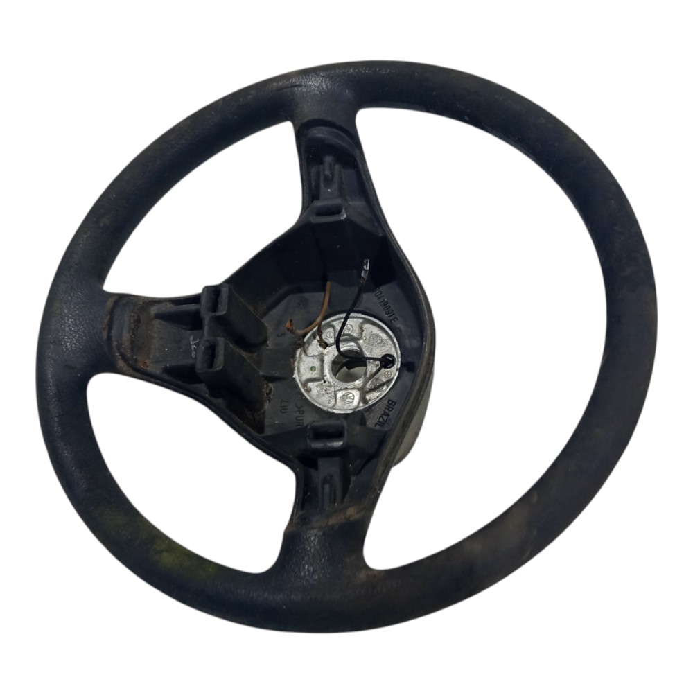 Volante Direção Volkswagen Polo Golf Sapão 2005 2006 A 2010 Preto 3