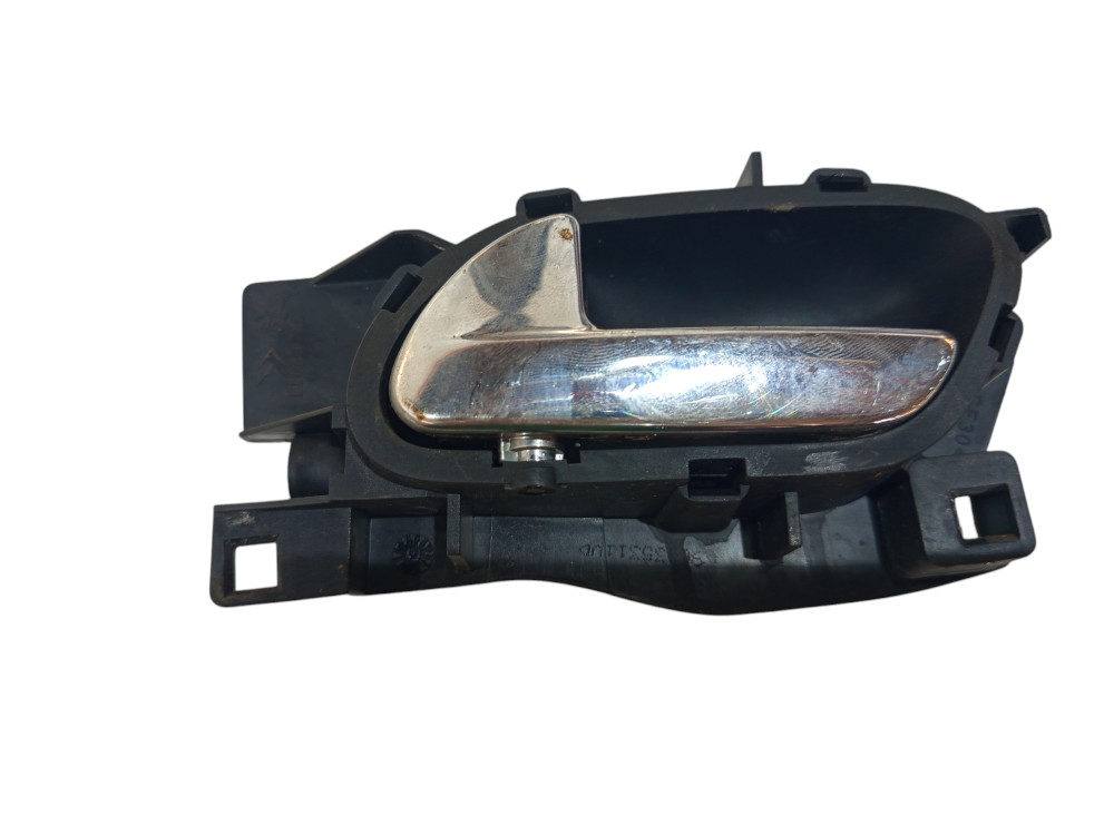 Maçaneta Interna Direita Citroen C4 Vtr Pallas C3 2006 A 20 Preto Dianteira 3