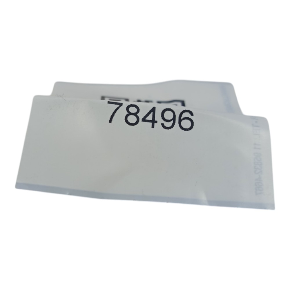 Parachoque Traseiro C/alma Guia Ford Fiesta 1996 A 2002 Verm 9