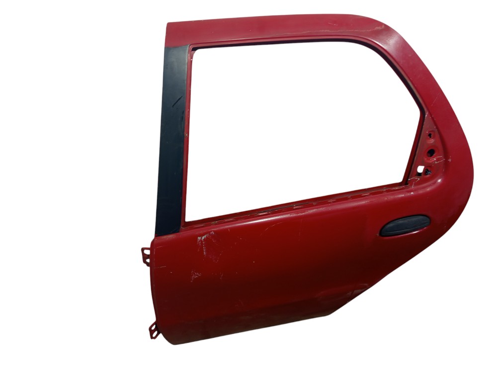 Porta Traseira Esquerda Fiat Palio 1995 1996 1997 A 2008 Traseira Esquerda Vermelho 2