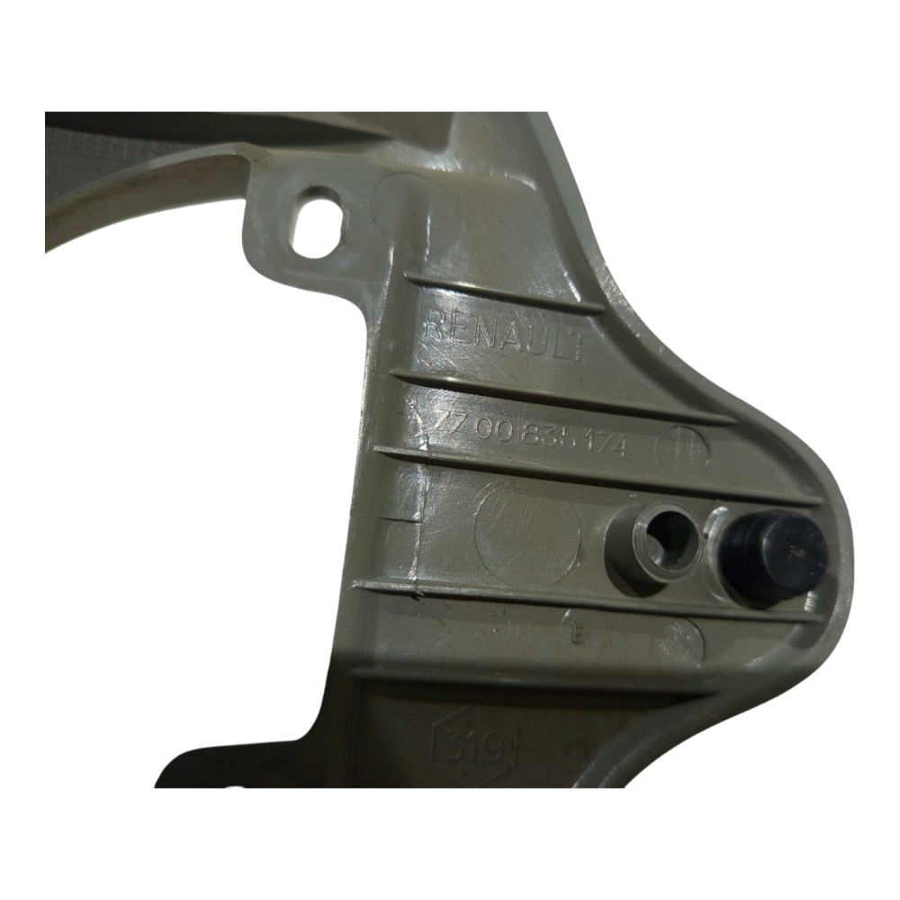 Moldura Acabamento Faixa Teto Renault Scenic 2001 02 A 2012 Cinza 4