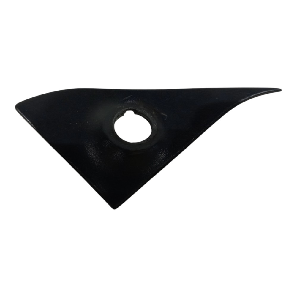 Moldura Interna Retrovisor Direit Fiat Uno 1991 1992 A 2000 Preto 1