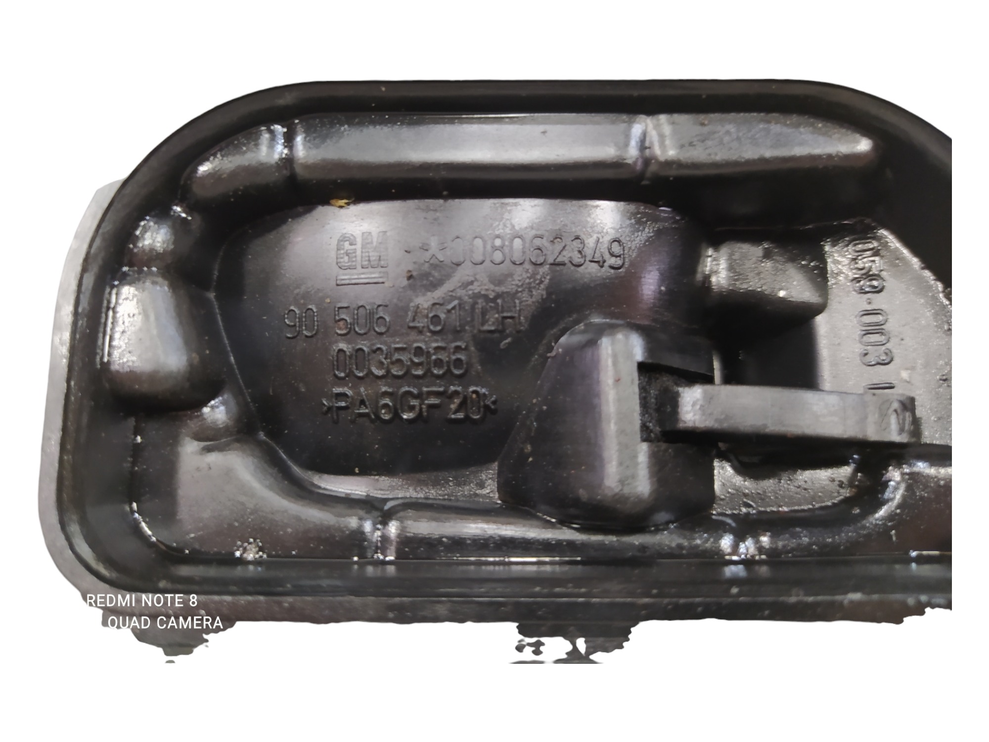 Maçaneta Interna Traseira Esquerda Gm Vectra 1997 A 2005 7