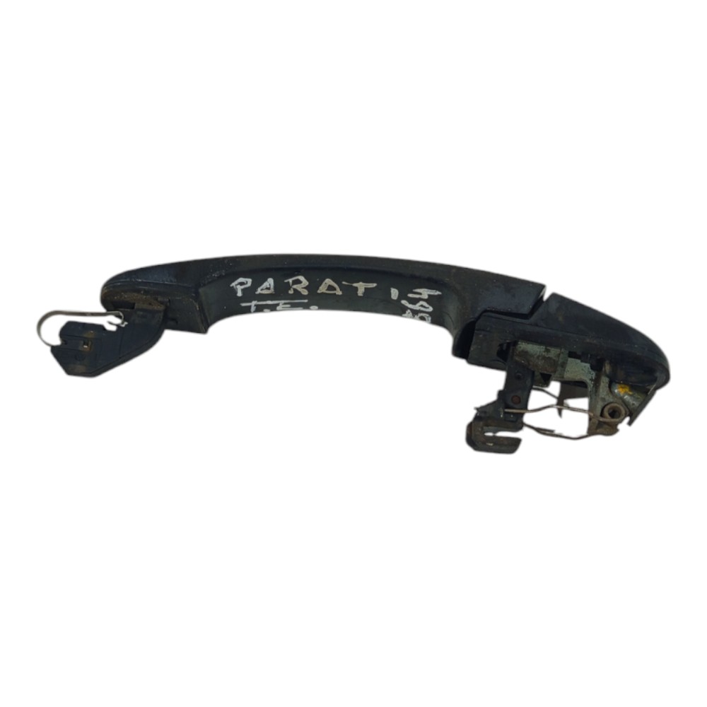 Maçaneta Externa Traseira Esquerda Vw Parati 1995  A 2005 Preto Traseira 5