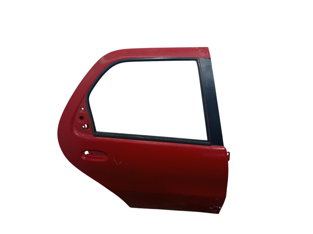 Porta Traseira Direita Fiat Palio Siena 1996 1997 A 2008 Traseira Esquerdo Vermelho 2