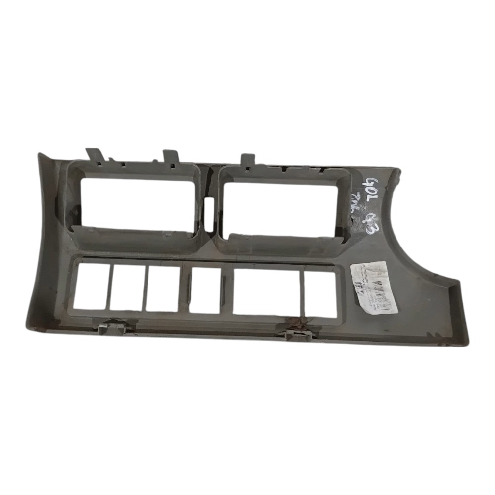 Moldura Central Painel Gol G3 Cinza 1999 A 2005 Detalhes 2