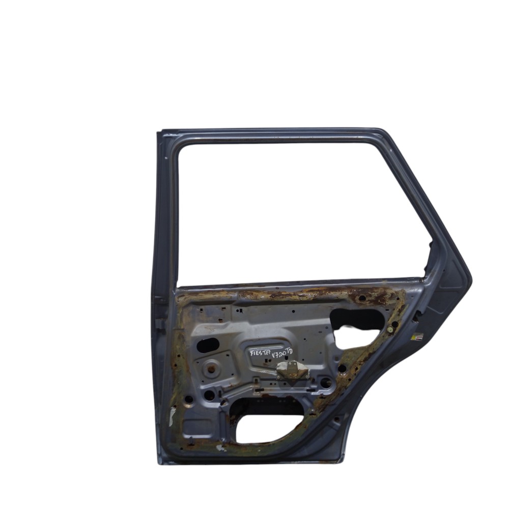 Porta Traseira Direita Ford Fiesta 1997 1998 1999 A 2004 Traseira Direito Azul 4