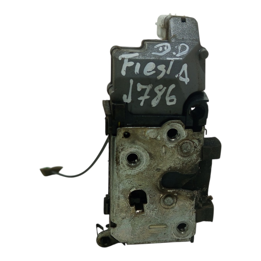 Fechadura Eletrônica Diant Direito Ford Fiesta 1997 A 2002 6