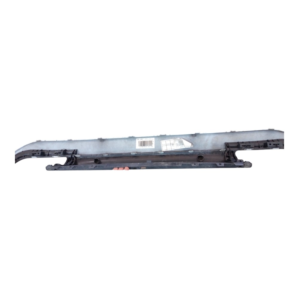 Aplique Moldura Parachoque Traseiro Volvo V60 2011 A 2014 Branco E Preto 4