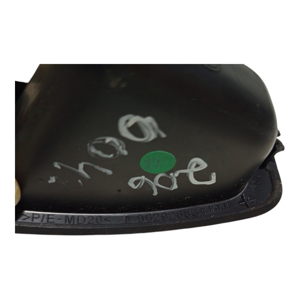Acabamento Moldura Porta Treco Centr Peugeot 206 2001 A 2010 Preto 7