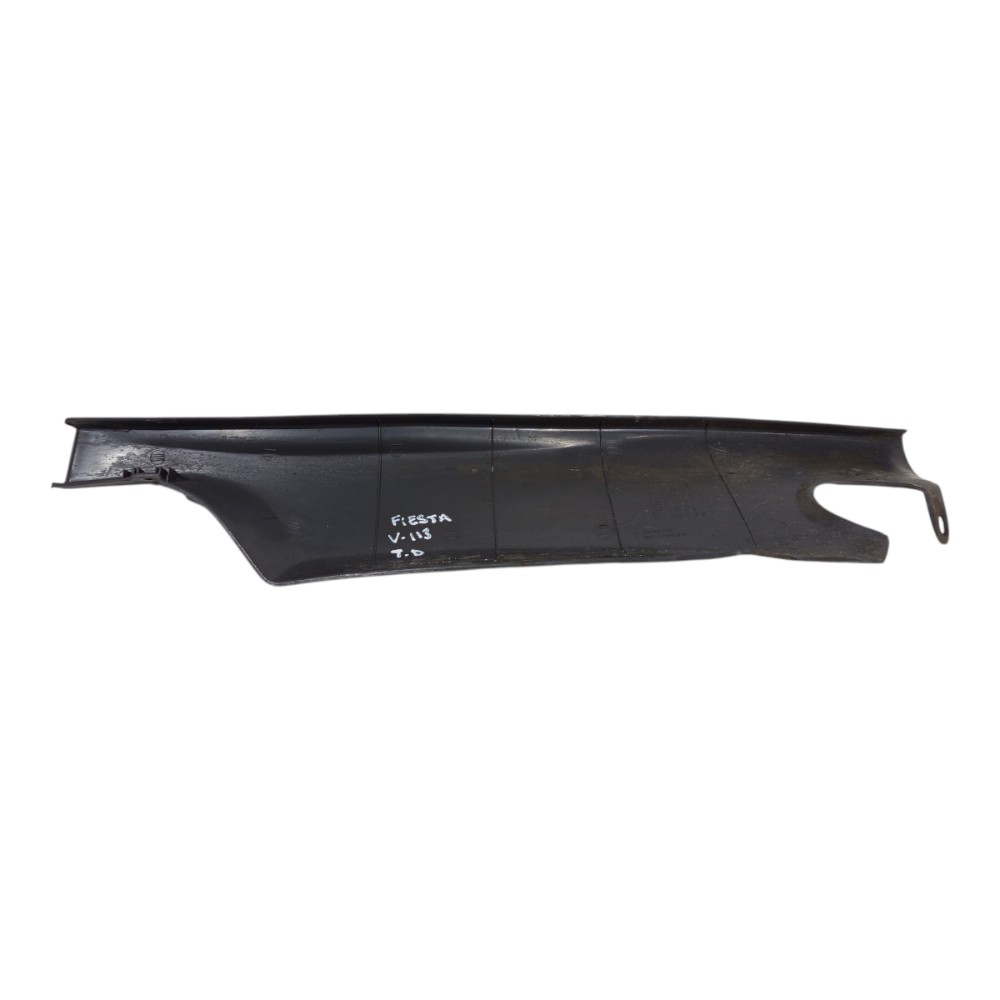Acabamento Soleira Traseira Direita Ford Fiesta 1996 A 2005 Preto 5