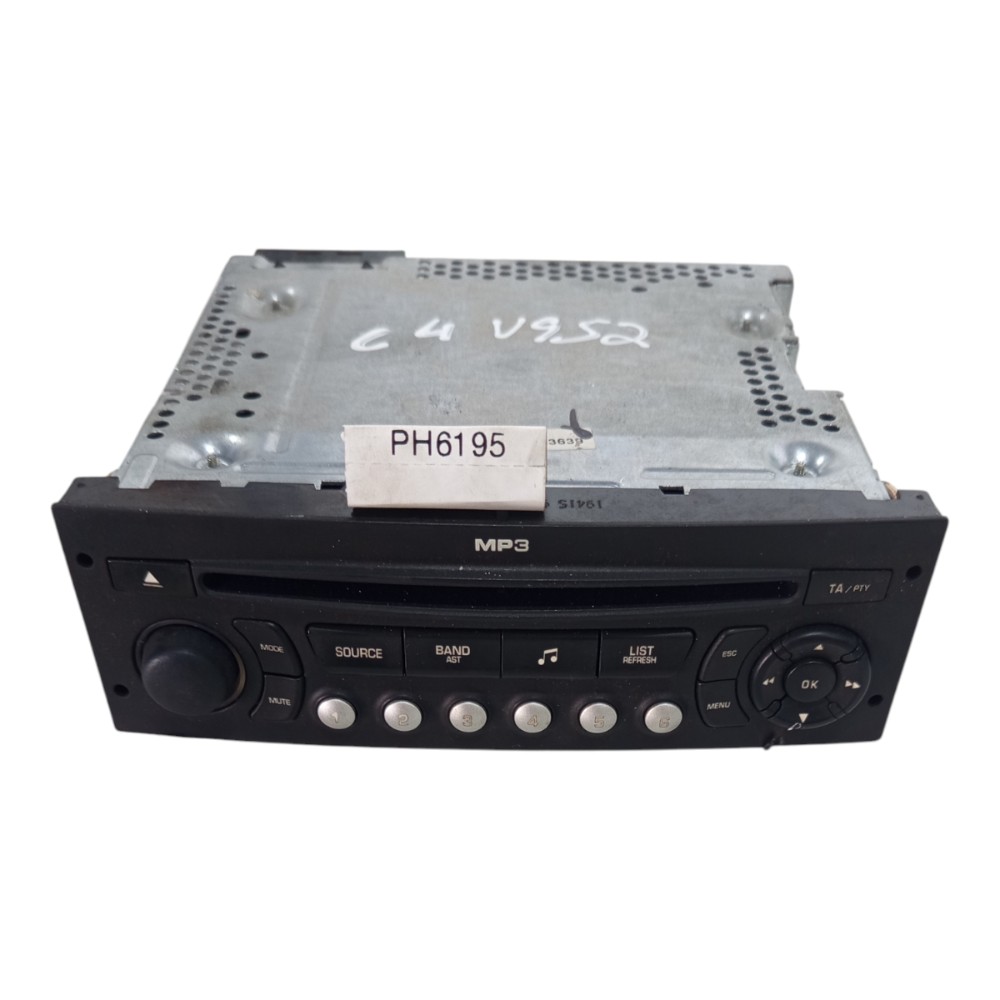 Radio Cd Player Citroen C4 Picasso 2009 A 2014 6