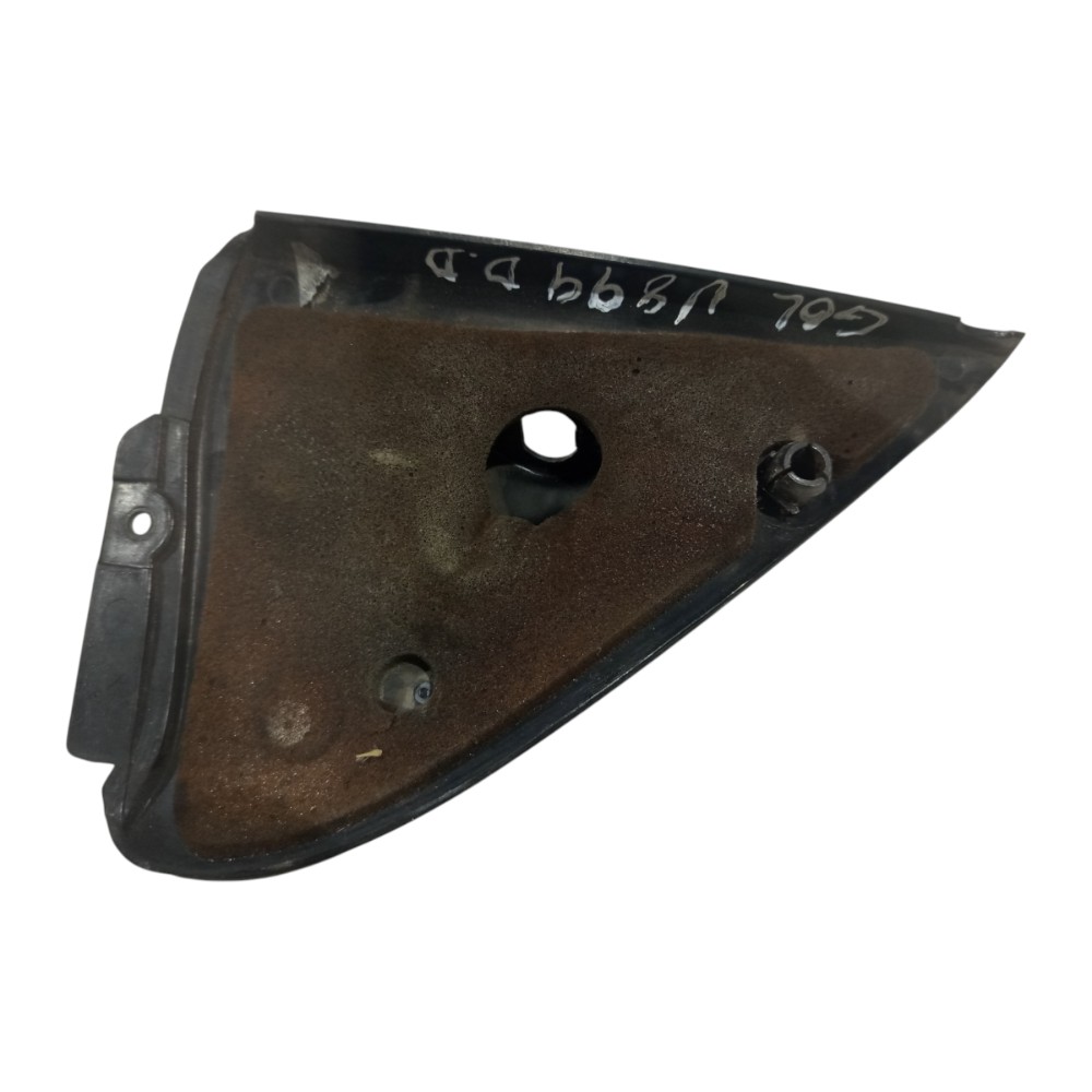 Moldura Interna Retrovisor Dianteira Direita Vw Gol 95 A 99 Preto 3