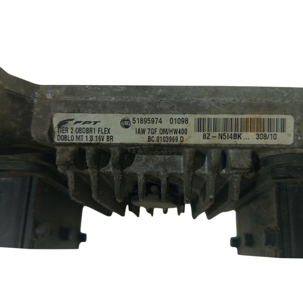 Módulo Injeção Fiat Doblô 1.8 16v 2010 A 2014 51895974 Bloq. 6