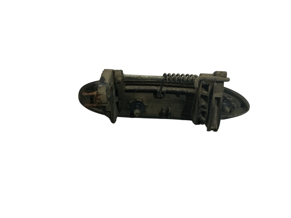 Puxador Externo Traseiro Esquerdo Renault Clio 2000 A 2012 Preto Traseira 4