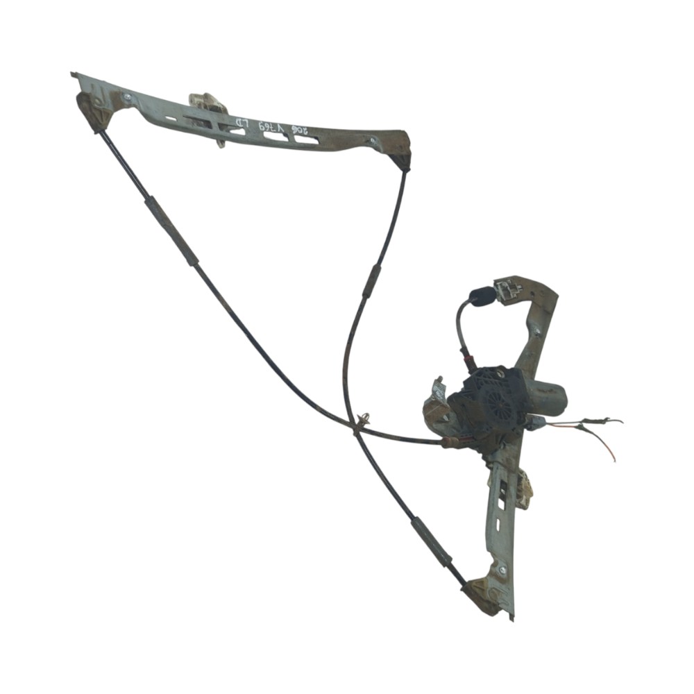 Maquina Vidro Lado Direito Peugeot 206 1.0 16v 2001 A 2008 6