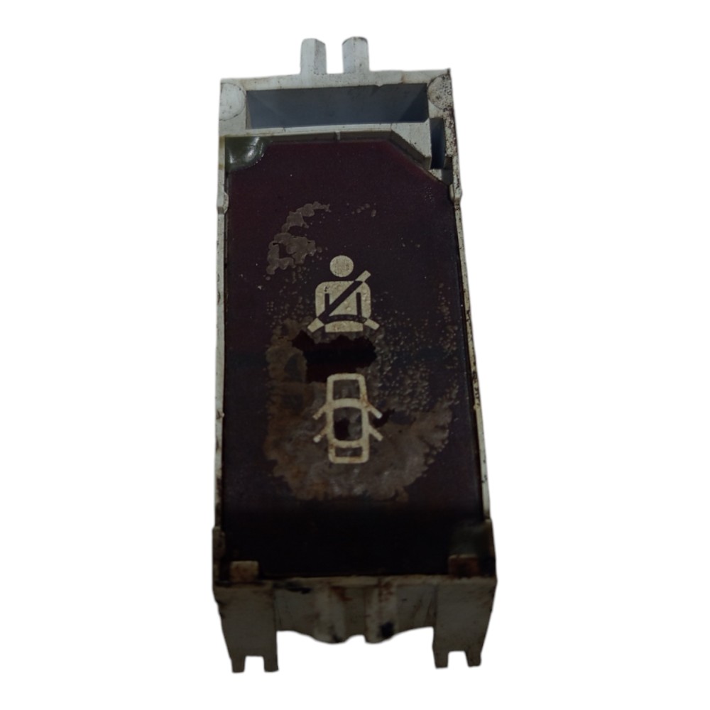 Botão Alerta Aviso Porta Painel Renault Scenic 2001 A 2012 Preto E Branco 1