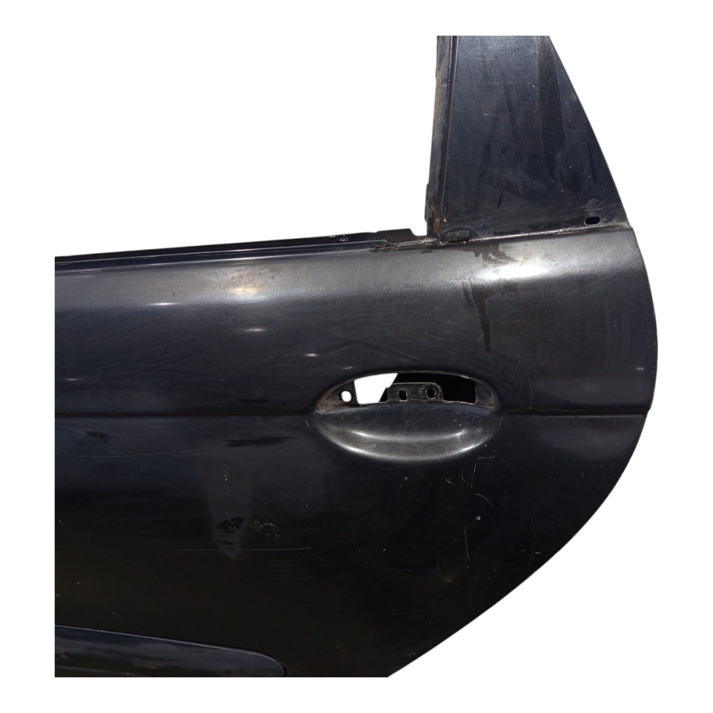 Porta Preta Traseira Esquerda Renault Scenic 2000 01 A 2012  Traseira Direira Preto 4