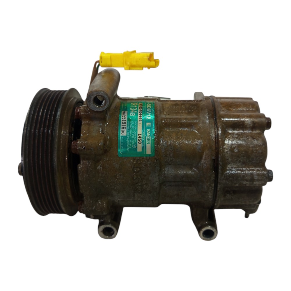 Compressor Ar Cond Citroen C3 Peugeot 206 2071.6 16v 2004 06 7