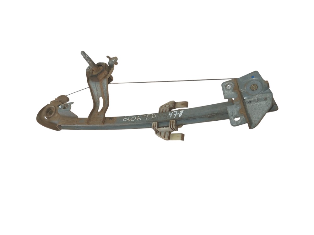 Maquina Vidro Traseiro Direito Peugeot 206 1999 2000 A 2009 3