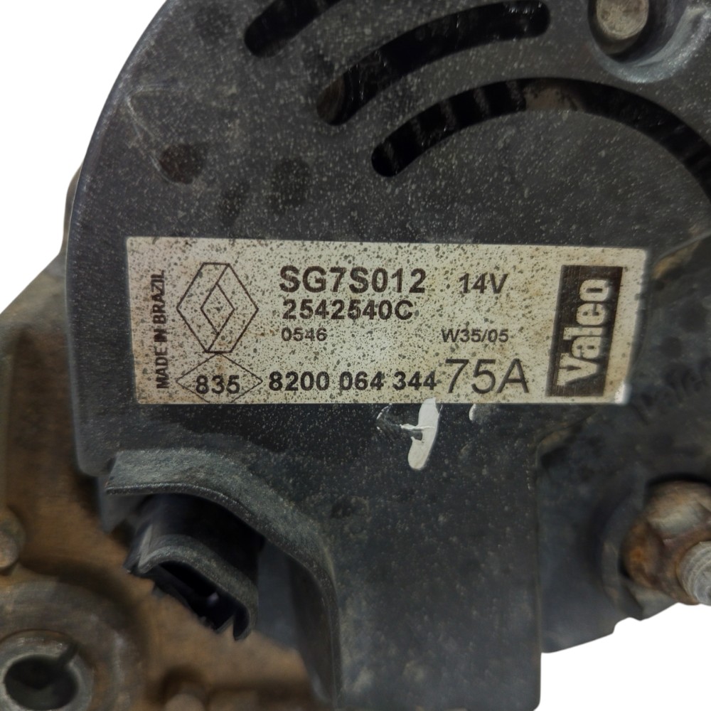 Alternador Renault Clio 1.0 Flex 16v 2000 2001 2002 A 2012 6