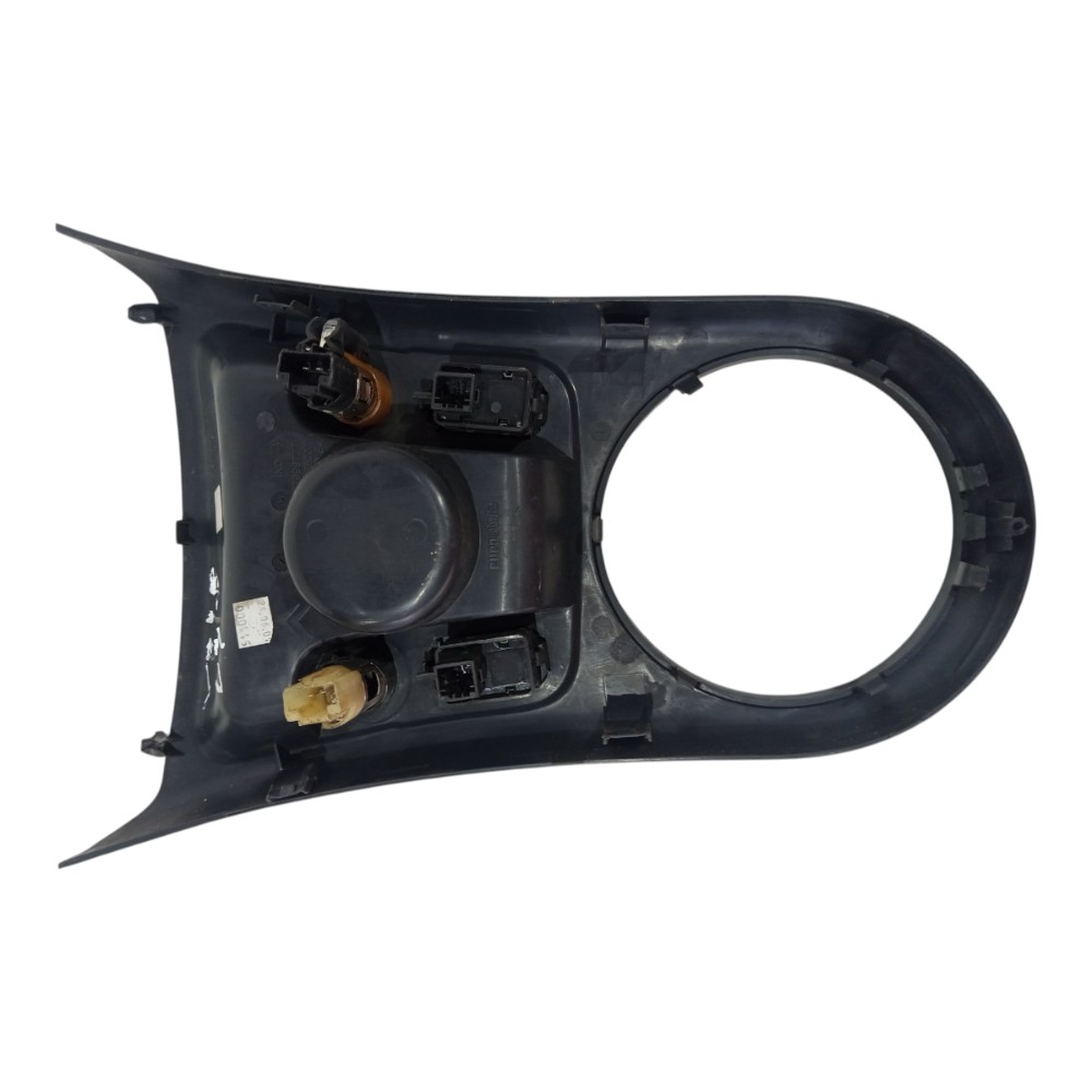 Moldura Console Cambio Comando Vidro Citroen C3 2005 A 2012 6