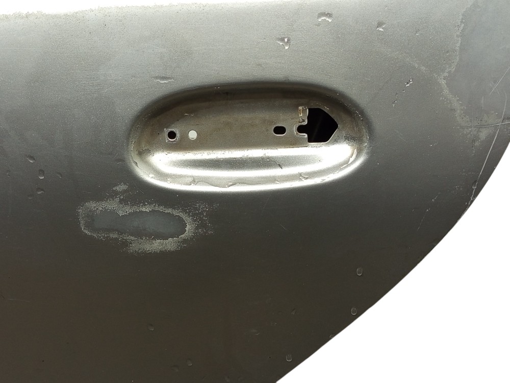 Porta Traseira Esquerda Fiat Palio 1997 1998 1999 A 2005  Traseira Direita Prateado 3
