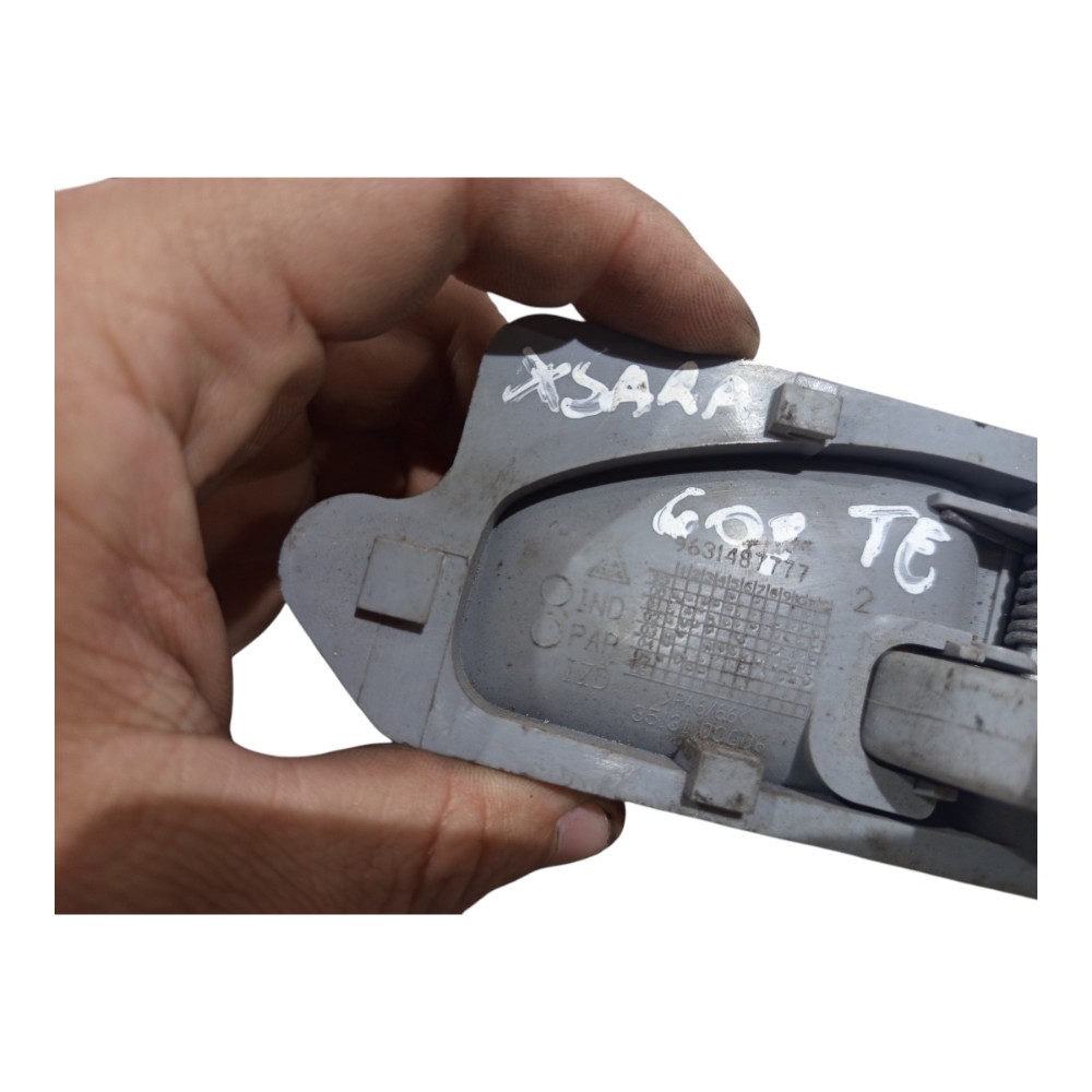 Macaneta Interna Citroen Xsara Picasso 2001 2002 A 2011 Cinza Traseira 7