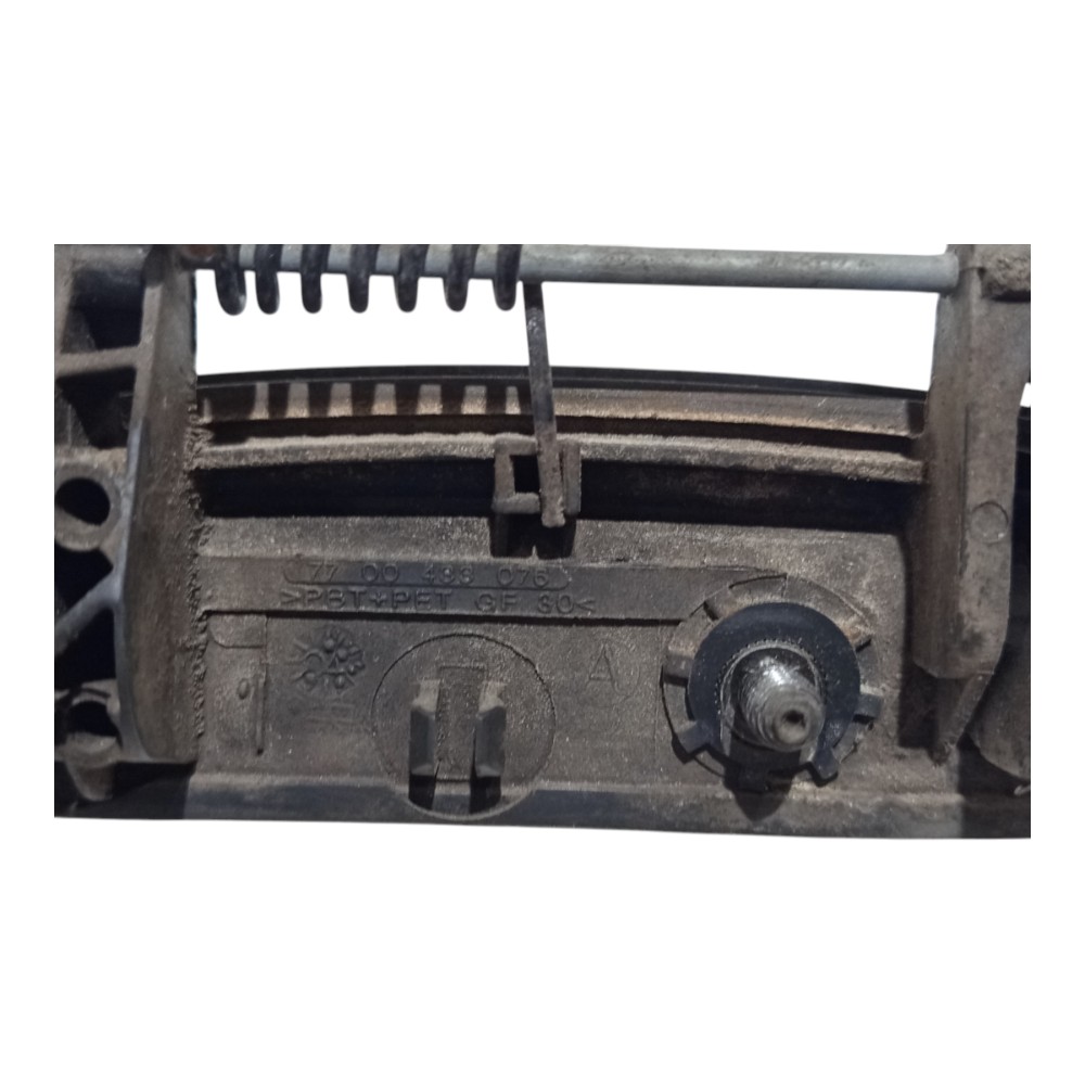 Maçaneta Externa Dianteira Ld Renault Clio 2004 2005 A 2010 Preto Dianteira 1