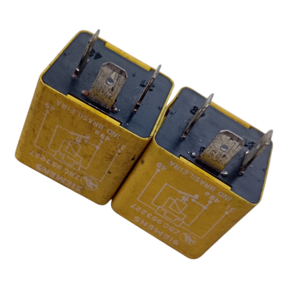 Kit Rele Auxiliar Pisca Alerta Volkswagen Original 2