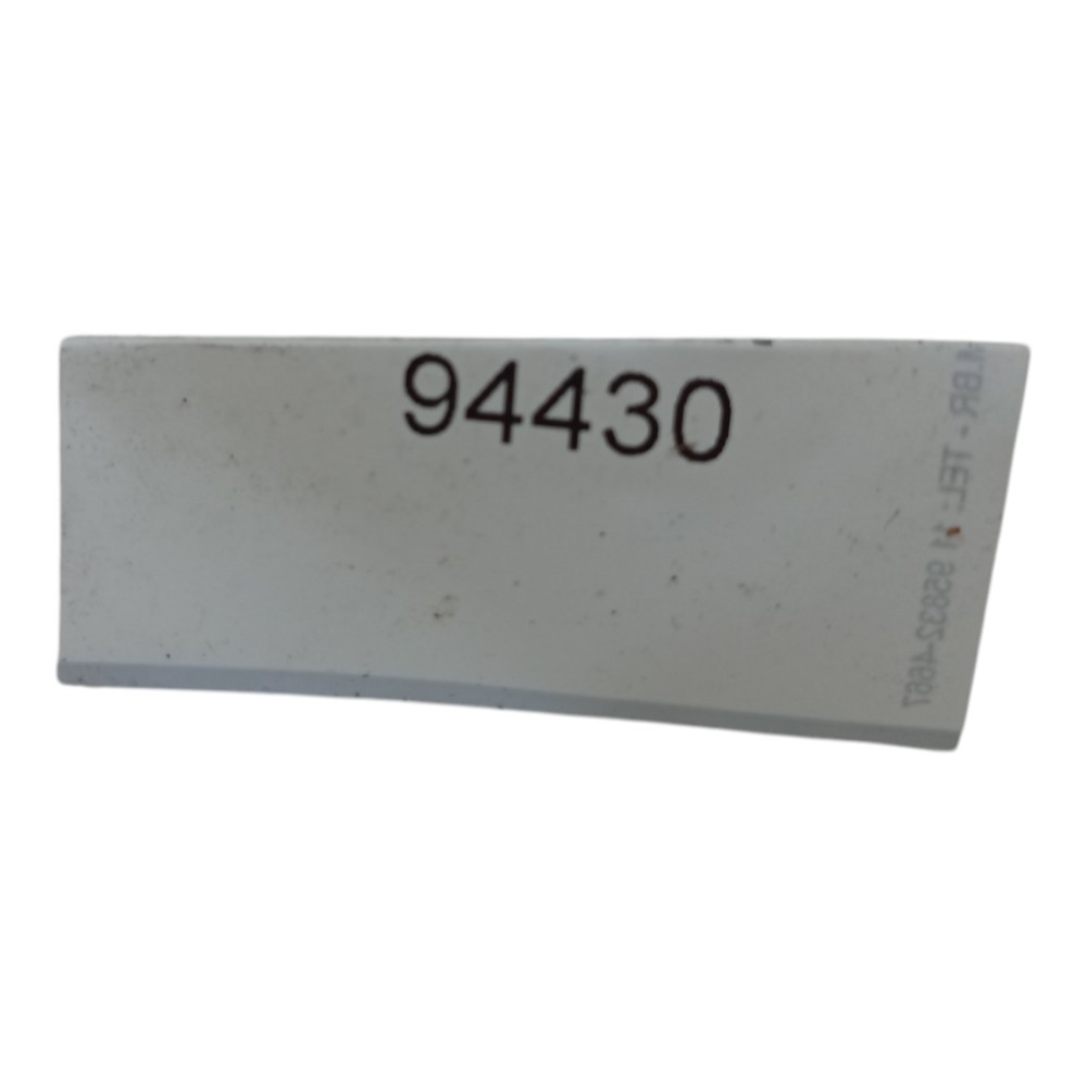 Moldura Acabamento Lado Direito Fiat Uno 1996 1997 1998 1999 Preto 7