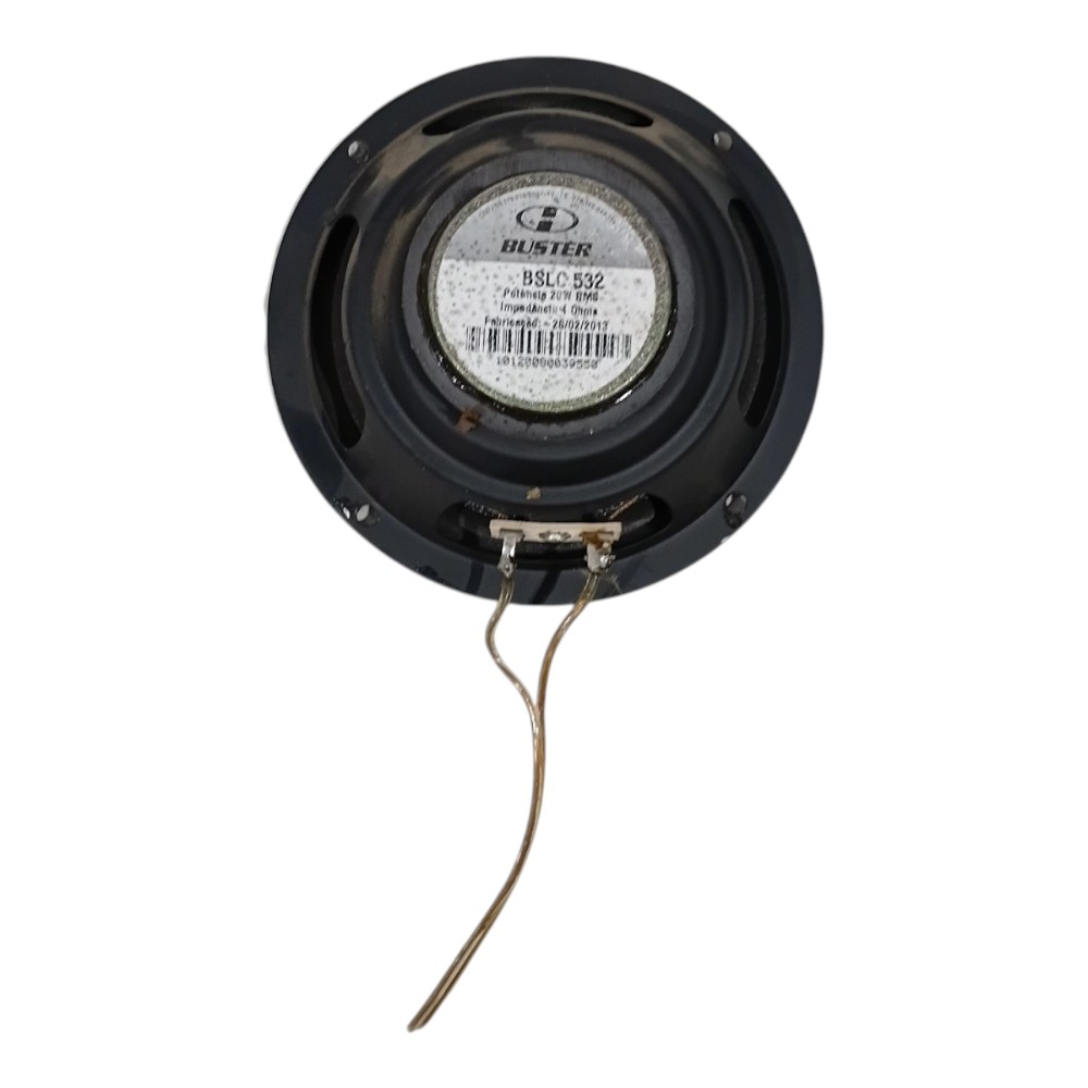 Alto Falante Buster 4 Polegasas 20w Rms 4 Ohms Universal 3