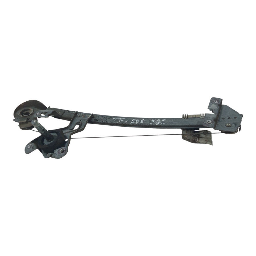 Maquina Vidro Manual Traseiro Esquerdo Peugeot 206 2002 A 10 2