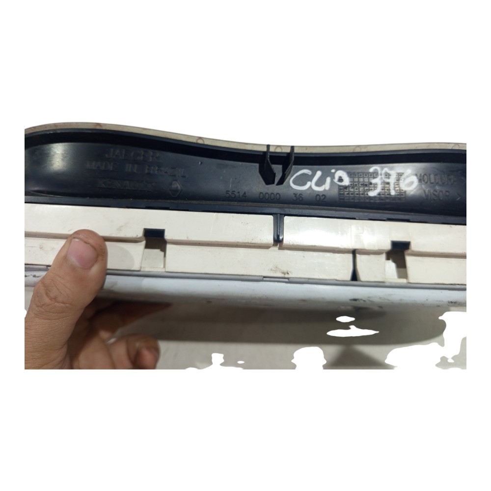 Painel Instrumentos Velocímetro Renault Clio 99 2000 A 2012 Preto 3