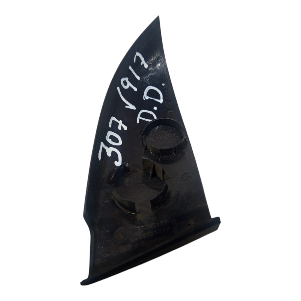 Acabamento Interno Retrovisor Peugeot 307 2003 A 2011 Preto 5