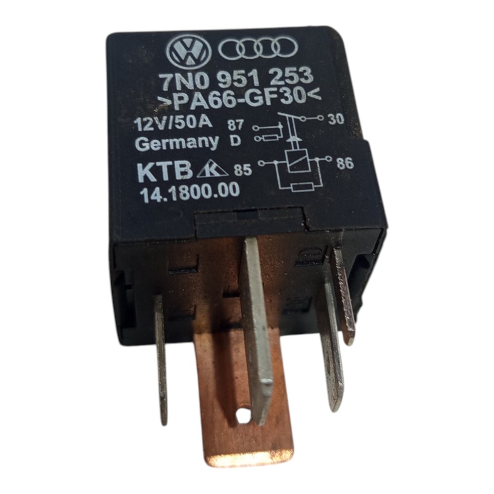Relé Motor Partida Volkswagen Audi A3 2000 A 2006 12v 2