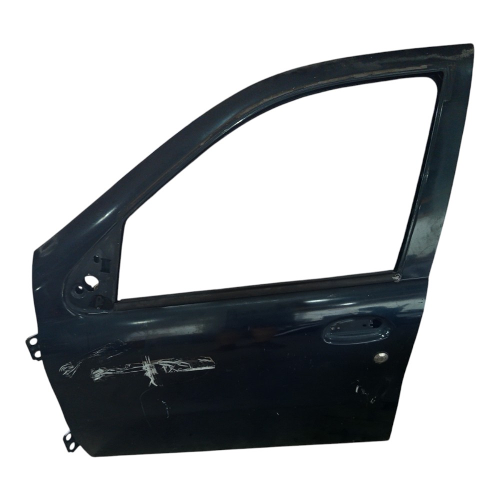 Porta Dianteira Esquerda Fiat Palio 4 Portas 1996 A 2000  Dianteira Esquerdo Azul 3
