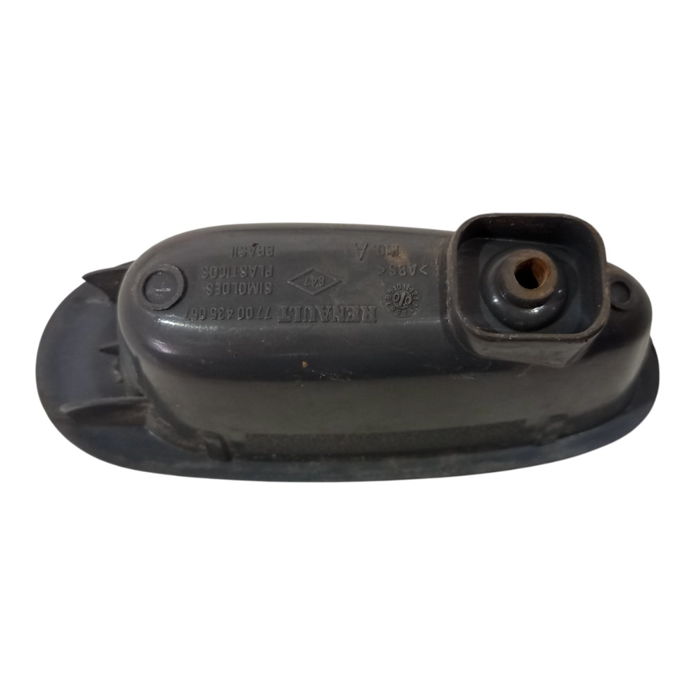 Puxador Interno Porta Dianteira Le Renault Clio 1999 A 2016 Cinza 2