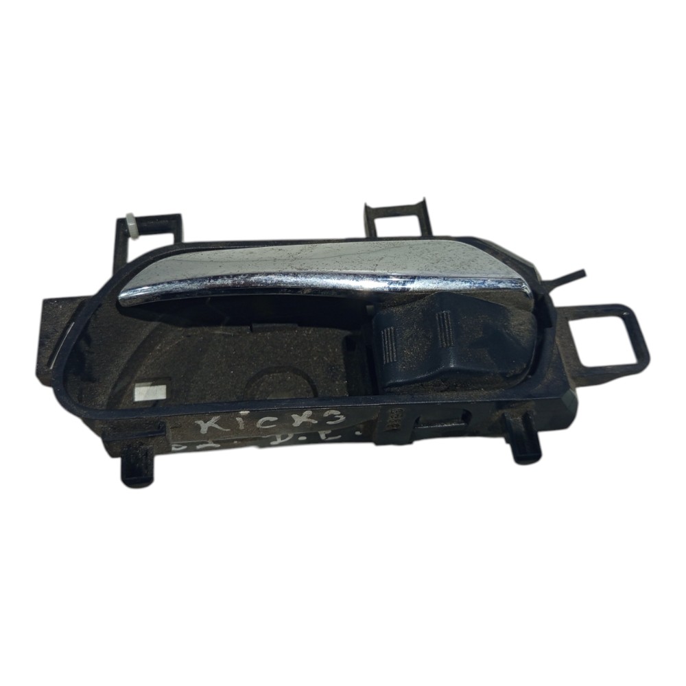 Maçaneta Interna Esq Nissan Kicks 2017 2018 2019 2020 A 2024 Preto Dianteira/traseira 1