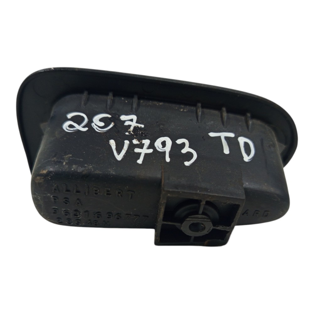 Moldura Maçaneta Interna Traseira Direita Peugeot 207hb 2009 Traseira 7
