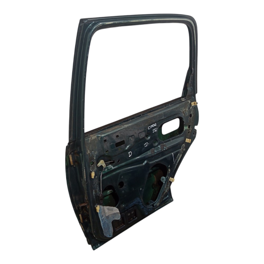 Porta Traseira Direita Gm Corsa 1997 1998 1999 2000 A 2013 Traseira Direito Verde 5