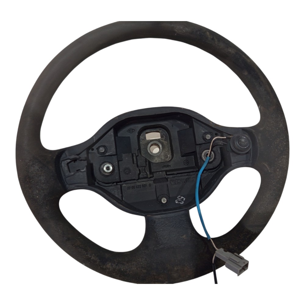 Volante Renault Clio 2000 2001 2002 2003 2004 2005 A 2012  Preto 4