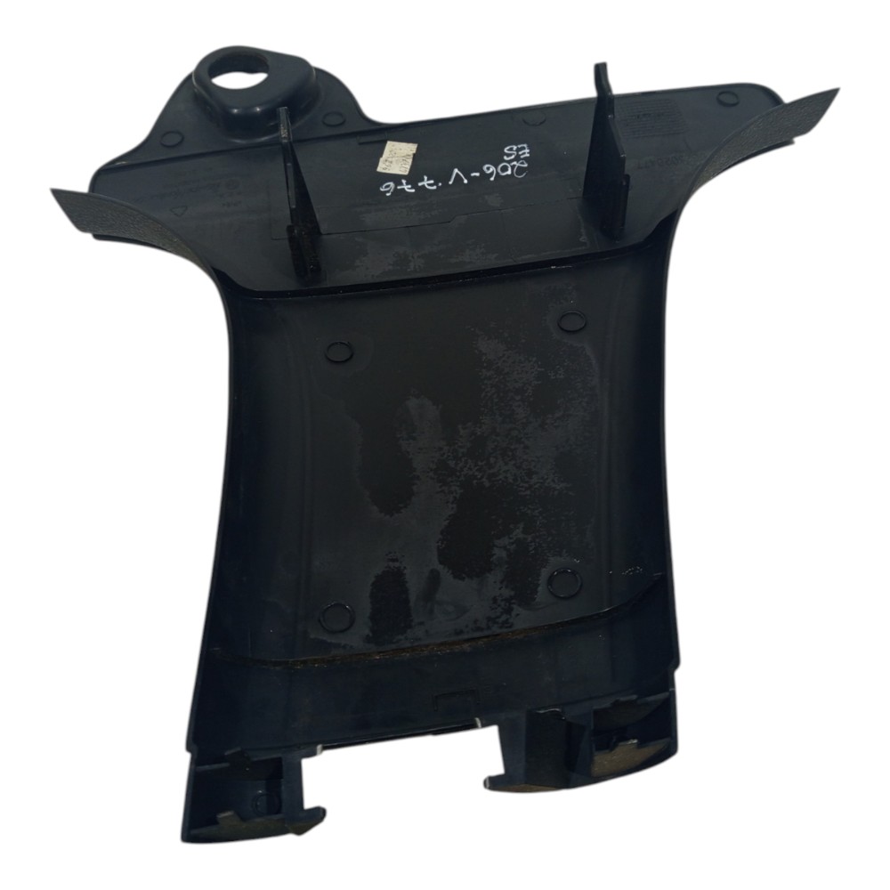 Acabamento Interno Coluna Moldura 206 Peugeot 2006 2007 2008 Preto 4