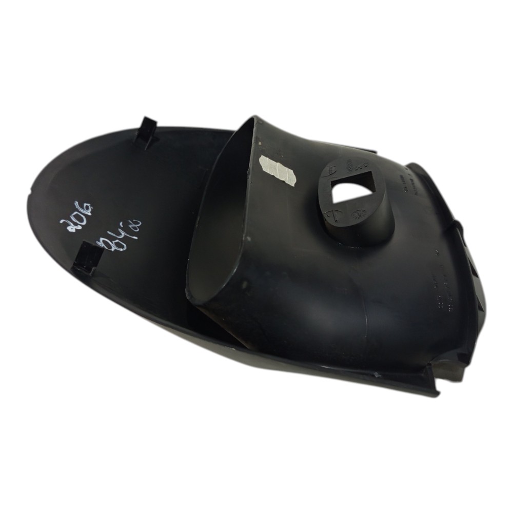 Moldura Botão Superior Pisca Alerta Peugeot 206 2001 A 2011 Preto 6