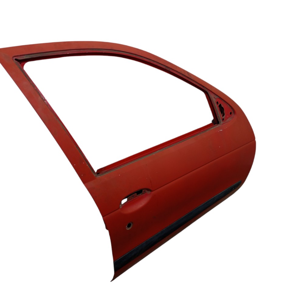 Porta Dianteira Direita Megane 1998 A 2003  Dianteira Direito Vermelho 1
