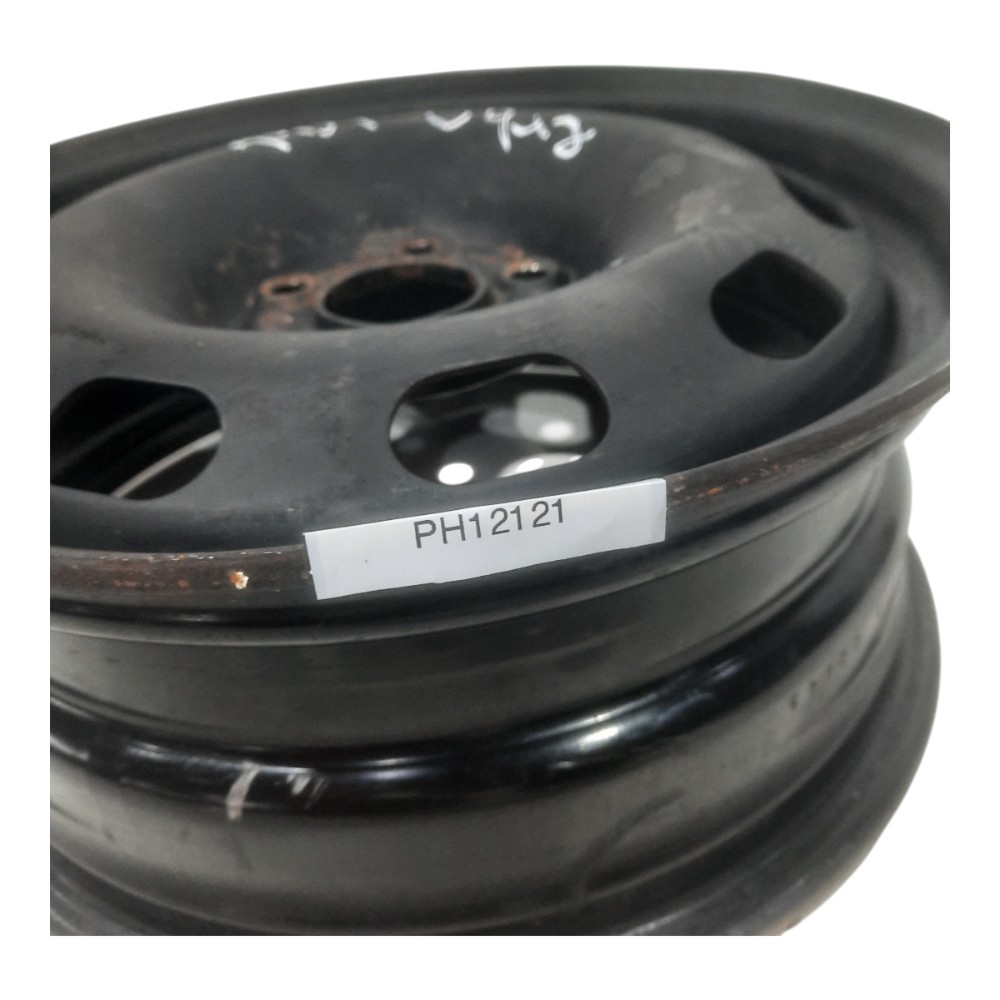 Roda Ferro Aro 15 5 furos Audi A3 Vw Golf Bora Fox Polo 8