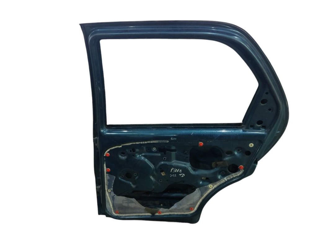 Porta Traseira Direita Fiat Palio Siena 1996 1997 A 2008 Traseira Direito Verde 2