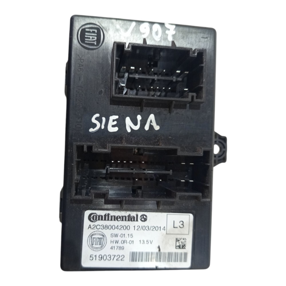 Módulo Conforto Bcm Fiat Siena 2012 2013 2014 2015 A 2021 Preto 4